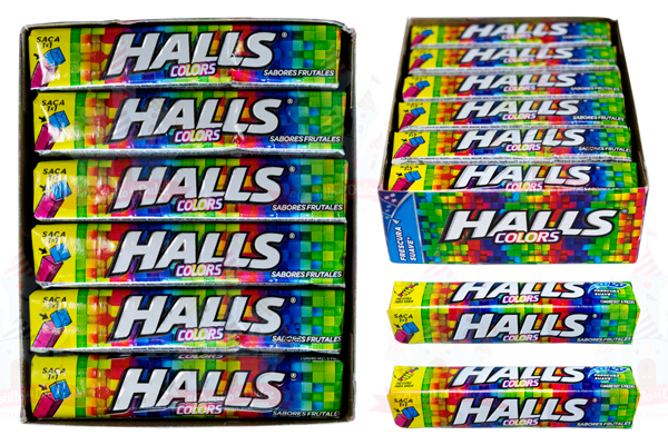 HALLS COLORS NVA PRESENTACION 30/12 PZA ADAMS