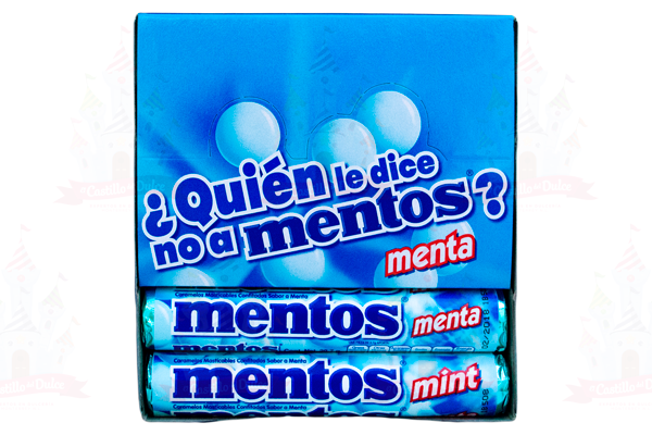 MENTOS ROLL MINT 16/12 PZAS