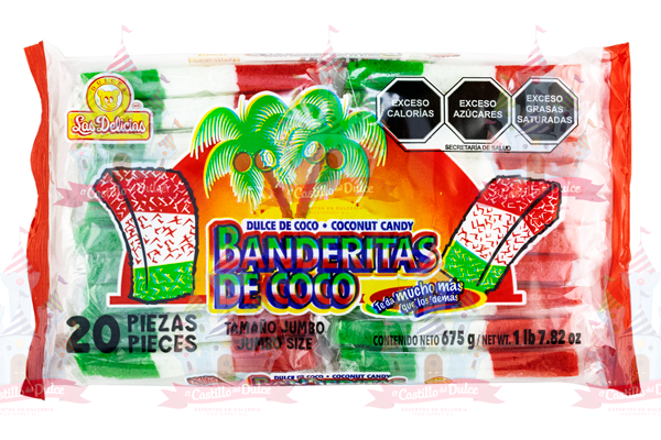 COCO BANDERA JUMBO 18/20 DELICIAS