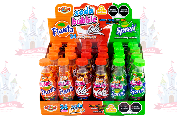 SODA BUBBLE 12/24 PZA DELICIAS